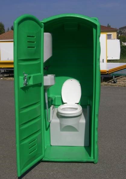 Sitio de construcción de WC