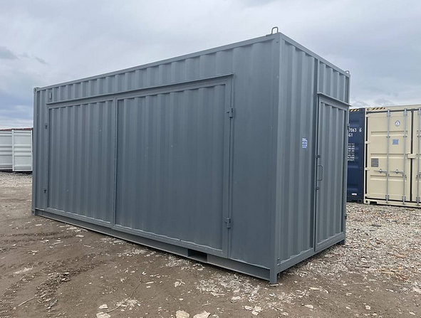 Contenedor marítimo 20 pies – 3 puertas