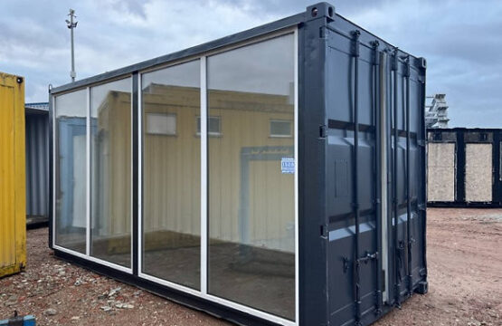 Contenedor marítimo 20 hc con ventana