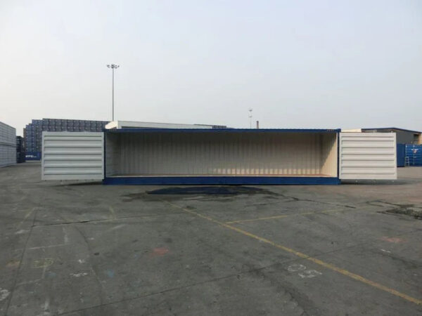 Contáiner marítimo de 40 pies HC con puertas laterales