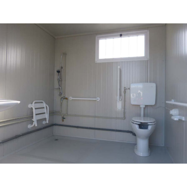 Nuevo bloque sanitario PMR con servicio PMR y Washbasin PMR