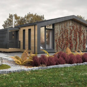 Casa prefabricada disponible inmediatamente Chalet K-Home-M-80