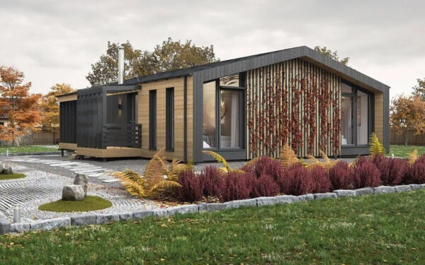 Casa prefabricada disponible inmediatamente Chalet K-Home-M-80