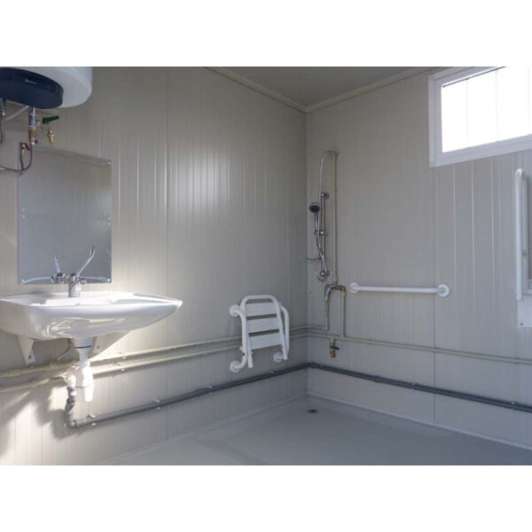 Nuevo bloque sanitario PMR con servicio PMR y Washbasin PMR