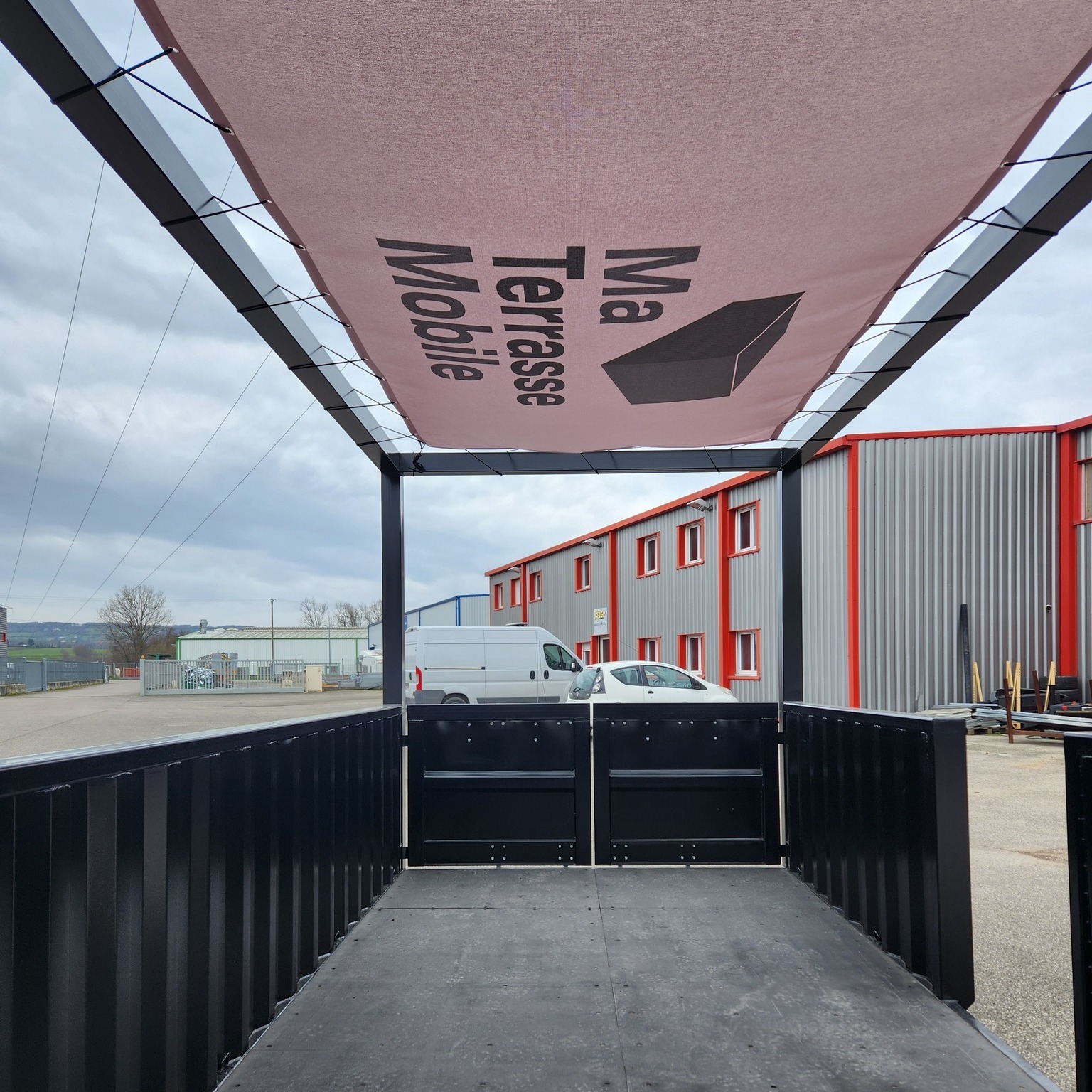 Container Terrace Mobile Bask – 20 pies