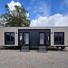 Casa Móvil Pro con dos habitaciones de 4 camas 57m2