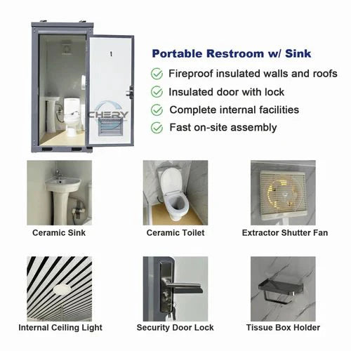 Inodoros portátiles con lavabo