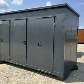 Contenedor Sanitario con 3 Cabines