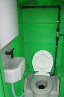 Sitio de construcción de WC