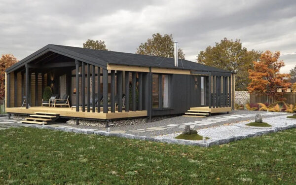 Casa prefabricada disponible inmediatamente Chalet K-Home-M-80