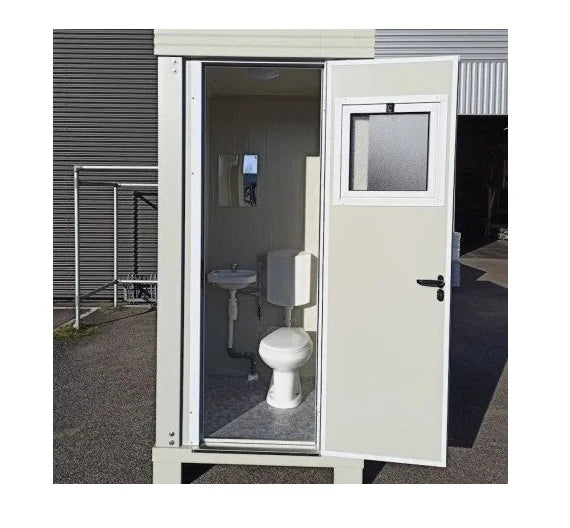 Nuevo módulo sanitario S1 con inodoro y lavabo