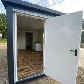 Container 6×2,40 m + aseo, ducha y cocina