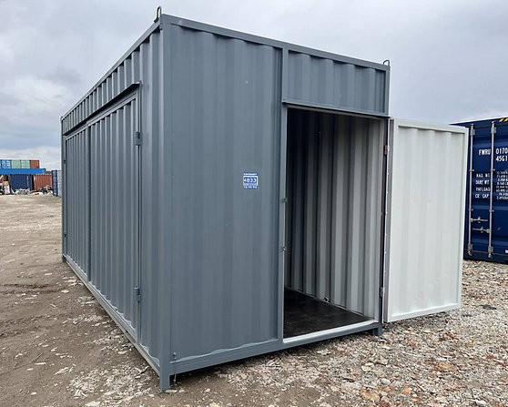 Contenedor marítimo 20 pies – 3 puertas