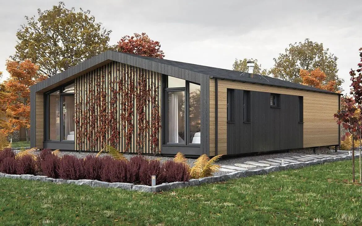 Casa prefabricada disponible inmediatamente Chalet K-Home-M-80