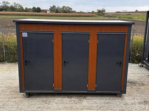 Contentor Sanitario Tipo Pabellón con Cabine Tripla ( Ref: S2103 )