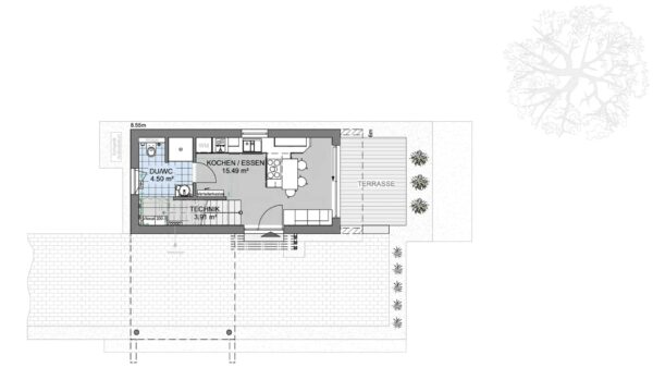 Casa Modular de Dos Andares X-Sense 46