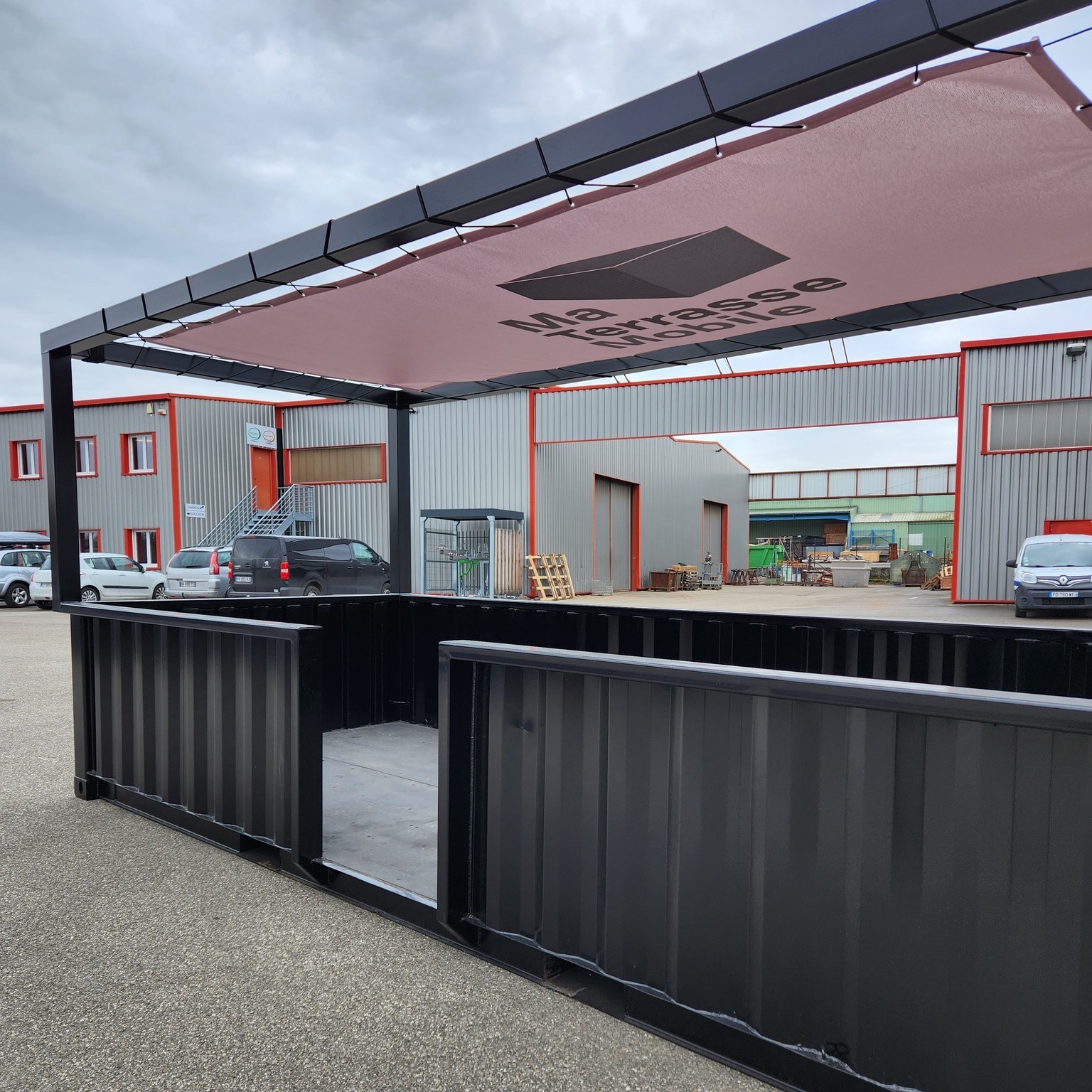 Container Terrace Mobile Bask – 20 pies