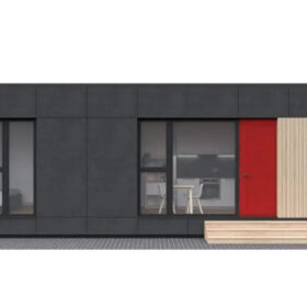 casa modular EVO XS 12,19 m por 2,3 m