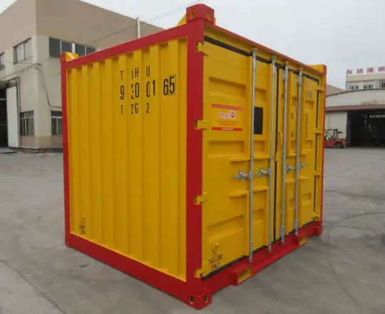 CONTENEDOR OFFSHORE 10 PIES LADO ABIERTO