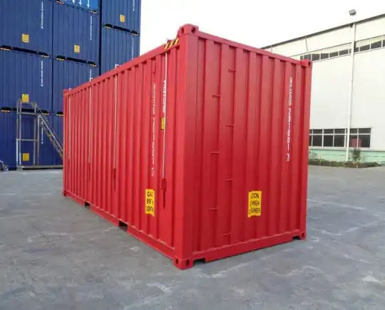 Contenedor marítimo Hard Top de 20 pies High Cube – nuevo