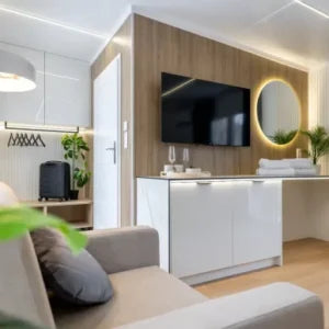 Casa Móvil Pro con dos habitaciones de 4 camas 57m2