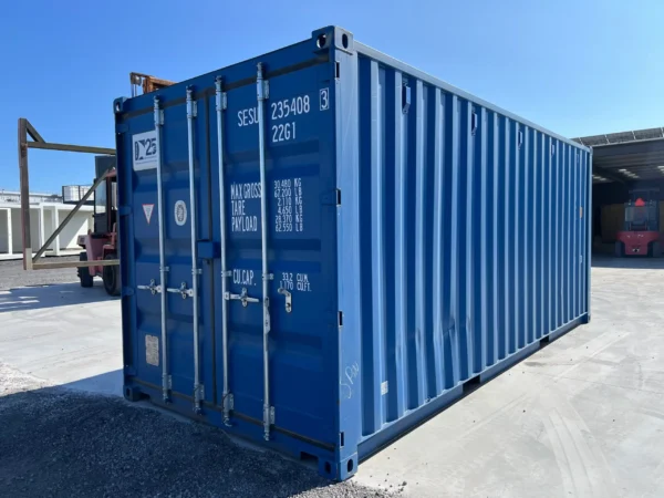 Contenedor Marítimo 20 pies (6m) DV Azul – Nuevo/1Viaje 235408-3