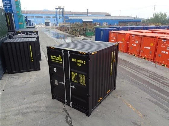 Contenedor Marítimo High Cube Negro de 10 pies – Nuevo - Imagen 3