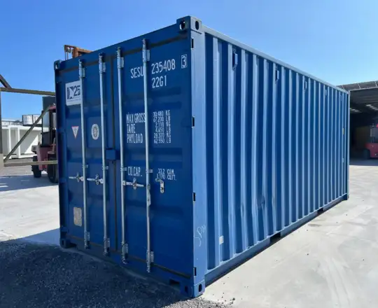 Contenedor Marítimo 20 pies (6m) DV Azul – Nuevo/1Viaje 235408-3
