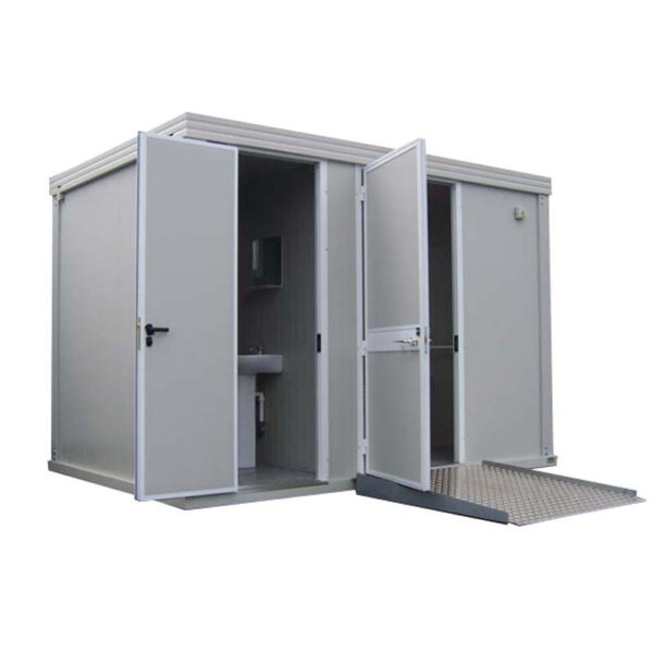SANITARY BLOCK NINE PMR with toilet PMR, LAVABO PMR, WINE STANDARD AND LAVE-MAIN
