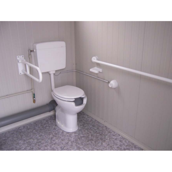 SANITARY BLOCK NINE PMR with toilet PMR, LAVABO PMR, WINE STANDARD AND LAVE-MAIN