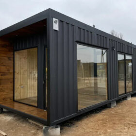 24m2 contenedor de oficina modular