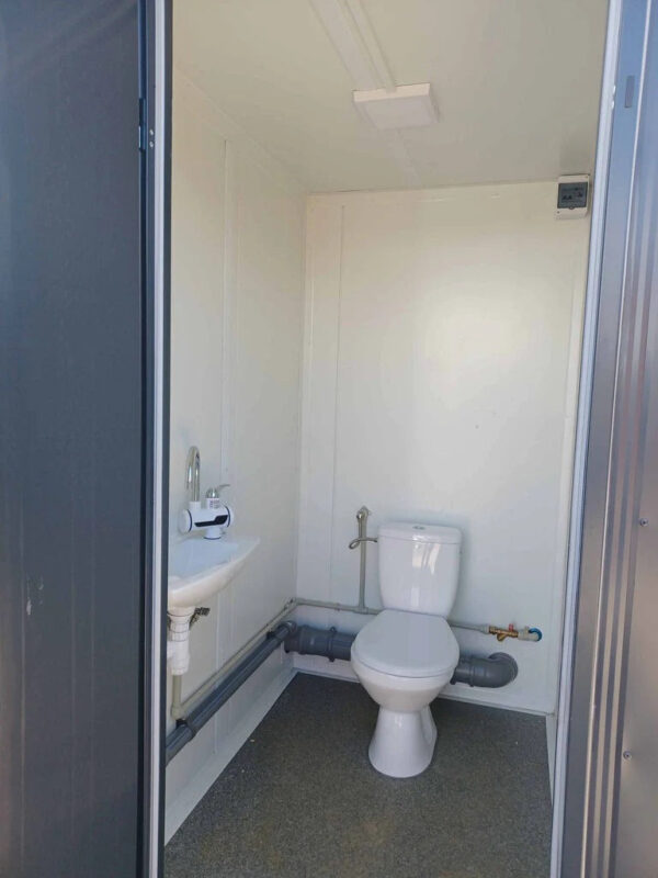Contenedor Sanitario Doble de 2 Cabines