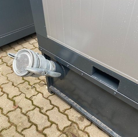 Contenedor Sanitario con Cabine Doble WC