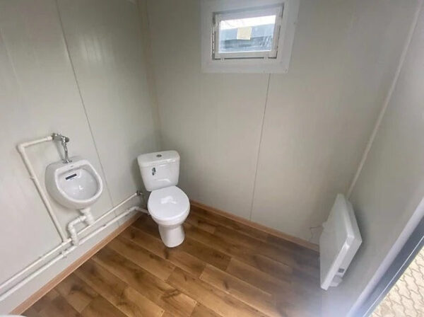 Contenedor Sanitario con Cabine Doble WC