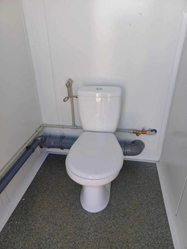 Contenedor Sanitario Doble de 2 Cabines