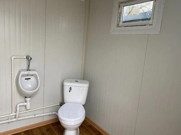 Contenedor Sanitario con Cabine Doble WC