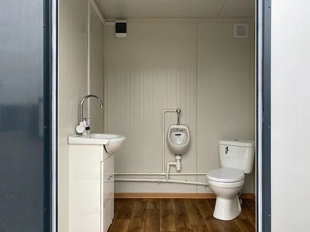 Contenedor Sanitario con Cabine Doble WC