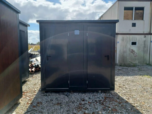 Contenedor Sanitario Doble de 2 Cabines