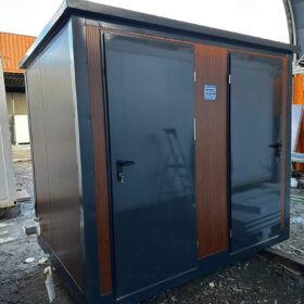 Contenedor Sanitario Doble de 2 Cabines