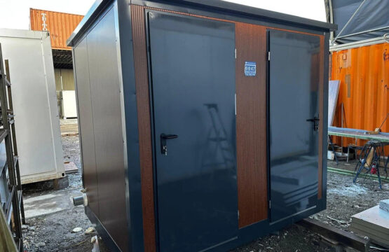 Contenedor Sanitario Doble de 2 Cabines