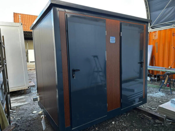 Contenedor Sanitario Doble de 2 Cabines