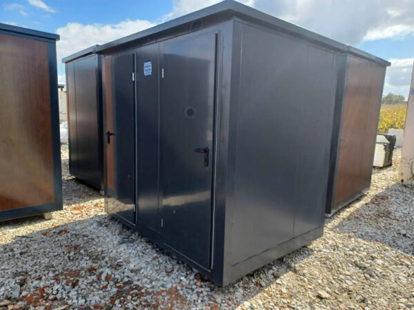 Contenedor Sanitario Doble de 2 Cabines