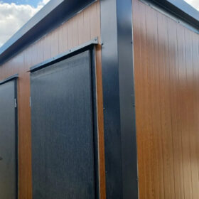 Contenedor Sanitario Doble de 2 Cabines
