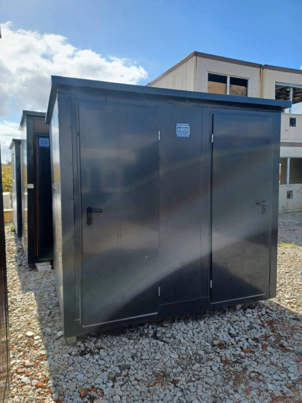 Contenedor Sanitario Doble de 2 Cabines