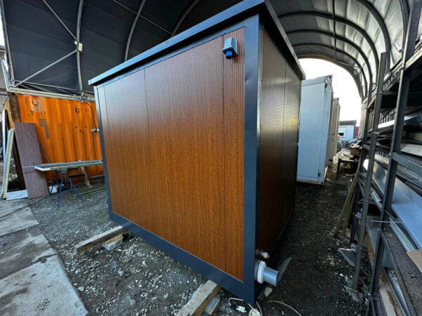 Contenedor Sanitario Doble de 2 Cabines