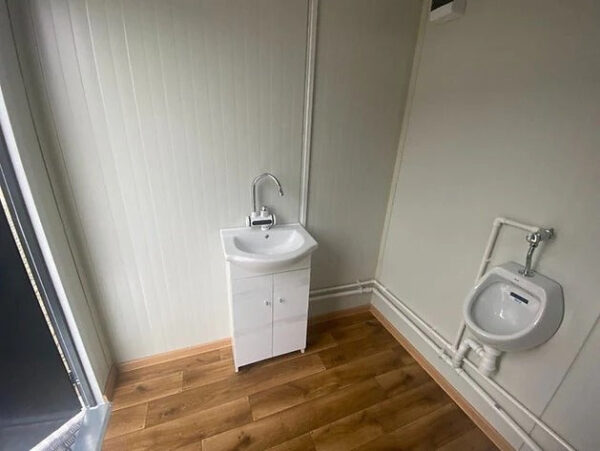 Contenedor Sanitario con Cabine Doble WC