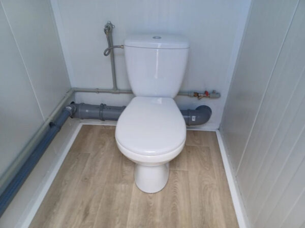 Contenedor Sanitario Doble de 2 Cabines