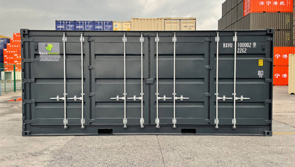 Contêiner HC de 20 pies con puertas laterales
