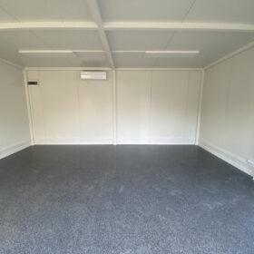 Contentor de oficina tipo «London» 6,00 x 5,00 m