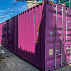 Contêiner marítimo High Cube (HC) de 40 pies usado